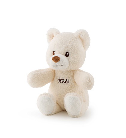 TRUDI 18126 PELUCHE ORSO CREMINO AVORIO