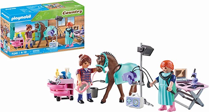 PLAYMOBIL 71241 VETERINARIA DEL MANEGGIO