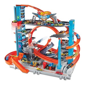 MATTEL FTB69 HOT WHEELS GARAGE DELLE ACROBAZIE