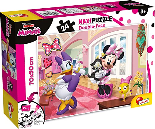 LISCIANI 74068 PUZZLE DISNEY DA 24 PZ.FLOOR MINNIE