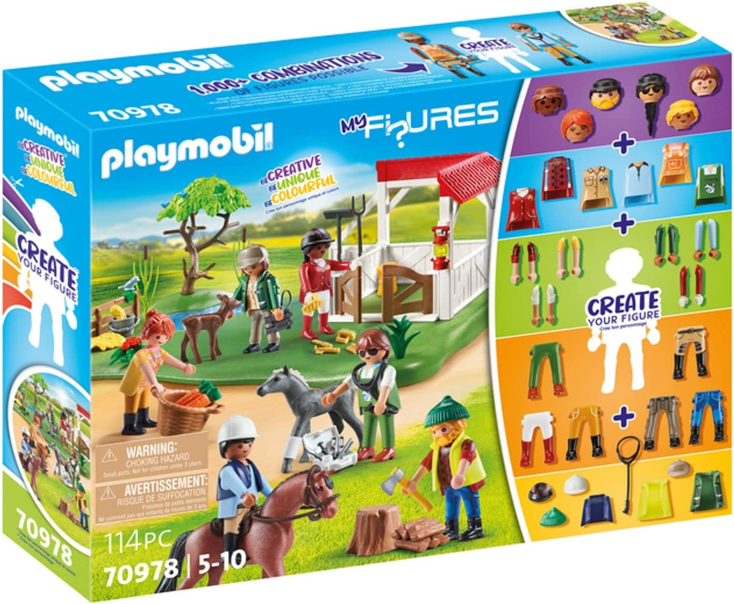 PLAYMOBIL 70978 RANCH DEI CAVALLI