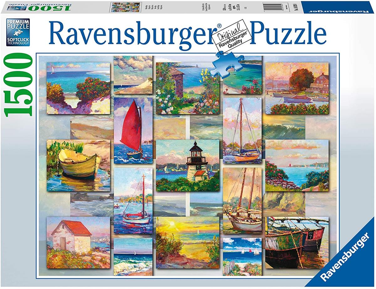 RAVENSBURGER 16820 PUZZLE DA 1500 PZ. COLLAGE COSTIERO