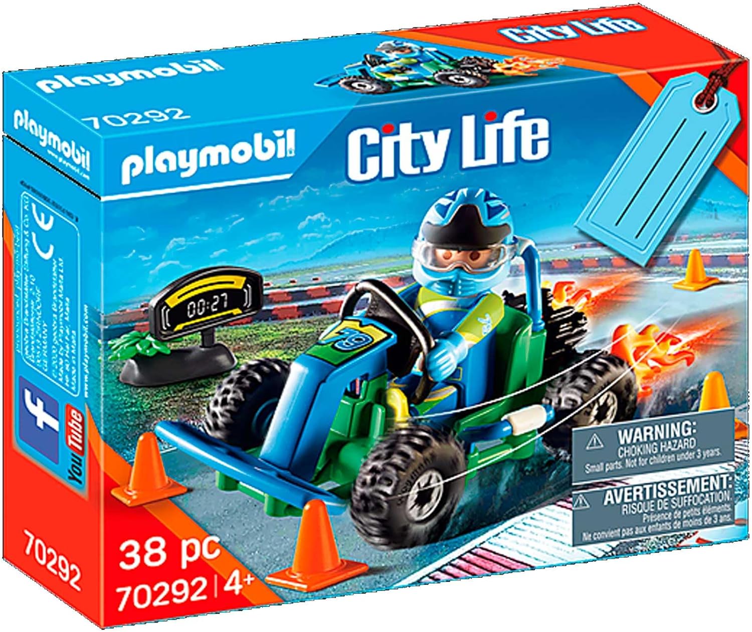 PLAYMOBIL 70292 GIFT ST GO KART