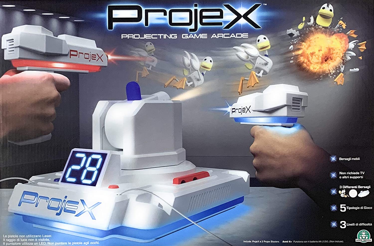 GIOCHI PREZIOSI LAP00000 PROJEX DOUBLE BLASTER