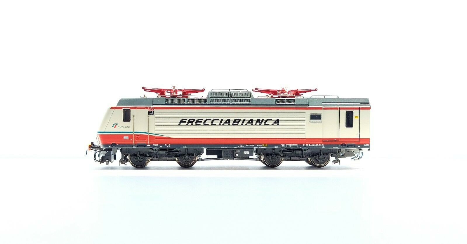 VITRAINS 2259 LOCOMOTIVA E464 360, LIVREA FRECIABIANCA