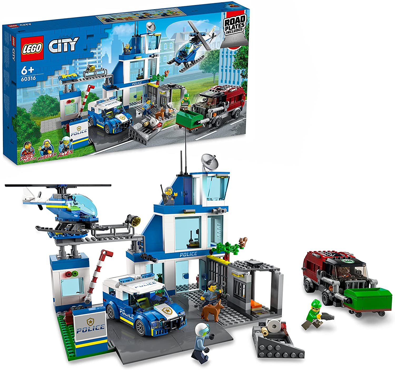 LEGO 60316 STAZIONE DI POLIZIA CITY
