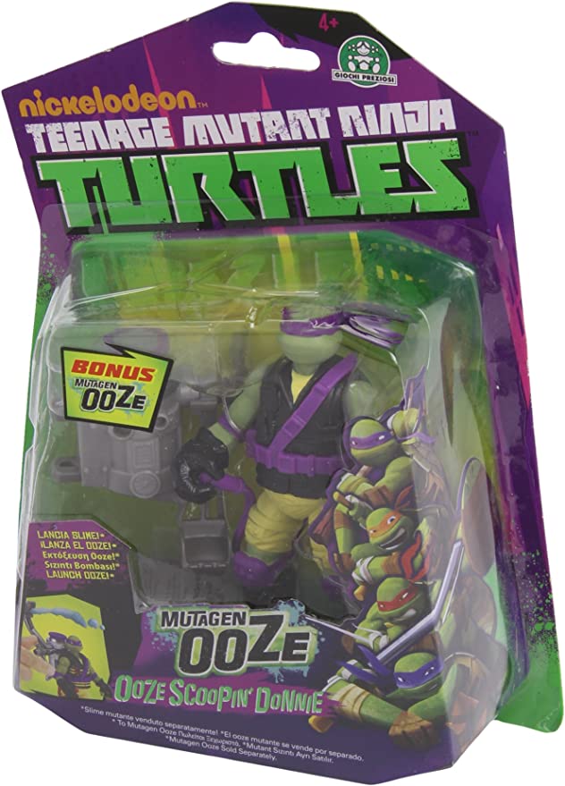 GIOCHI PREZIOSI 93800DON TURTLES PERSONAGGIO MUTAGEN DONATELLO