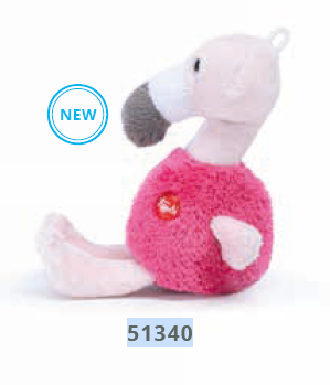 TRUDI 51340 PELUCHE SWEET FENICOTTERO