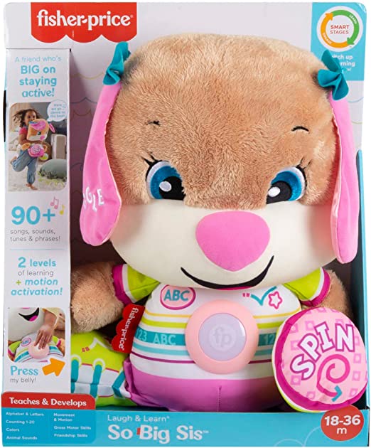 FISHER PRICE HGW88 SORELLINA DEL CAGNOLINO GIGANTE