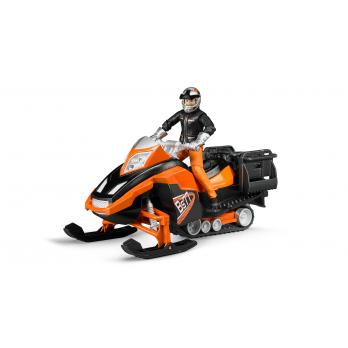 BRUDER 63101 MOTOSLITTA CON FIGURA E ACCESSORI