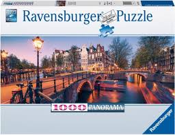 RAVENSBURGER 16752 PUZZLE DA 1000 PZ. UNA SERA AD AMSTERDAM