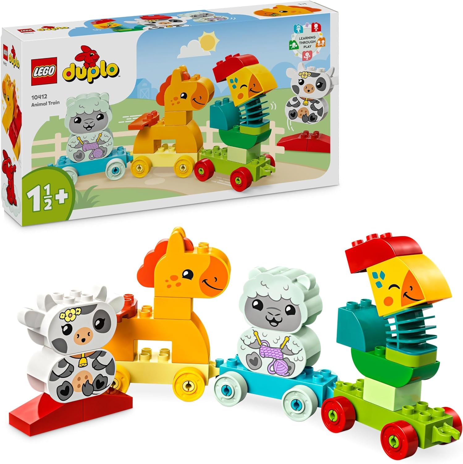 LEGO 10412 IL TRENO DEGLI ANIMALI DUPLO