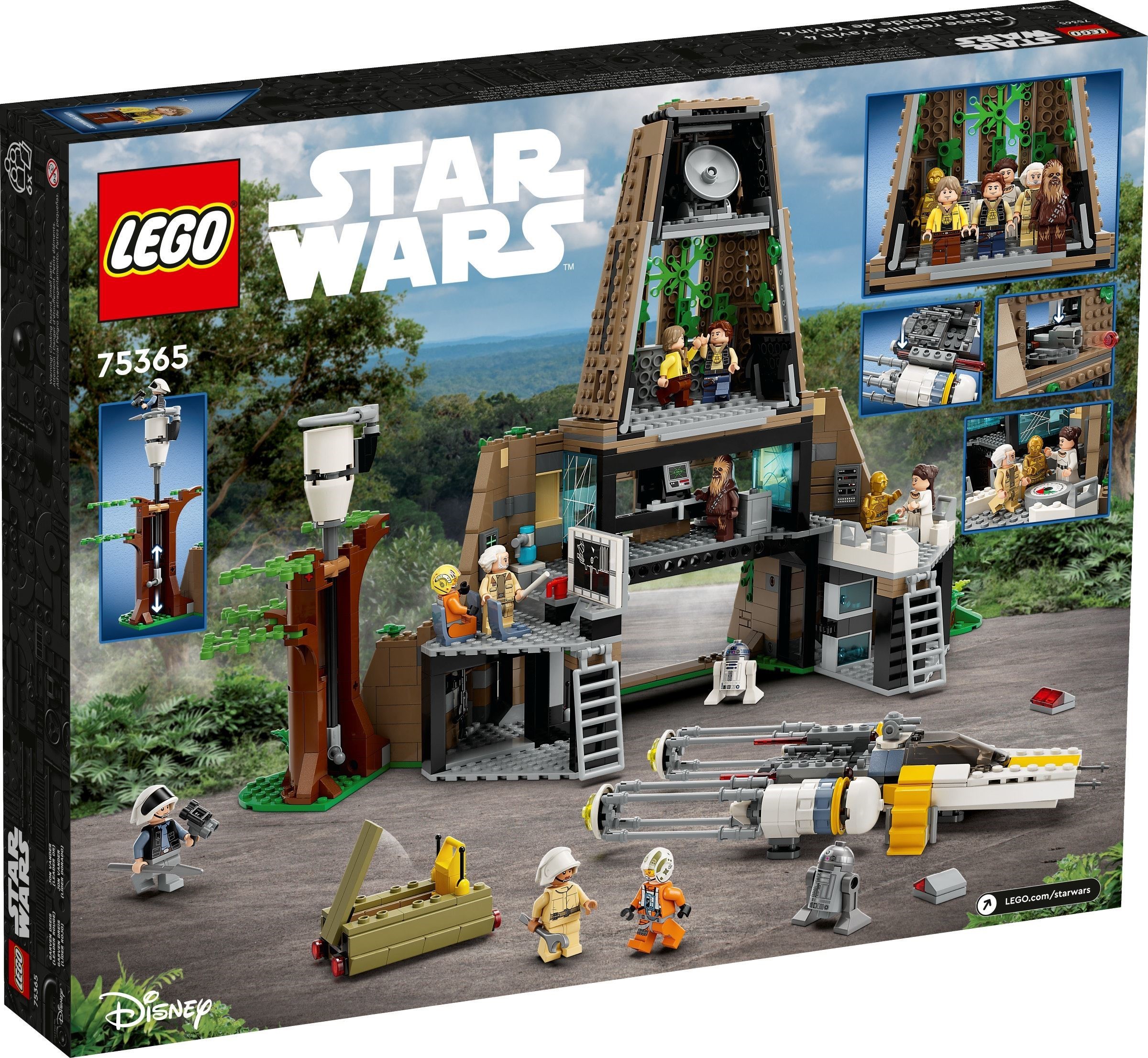 LEGO 75365 BASE RIBELLE SU YAVIN 4 STAR WARS