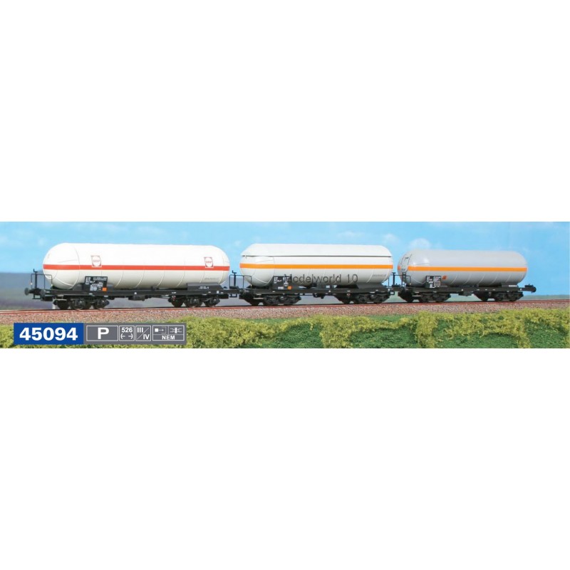 ACME 45094 SET TRE CARRI CISTERNA