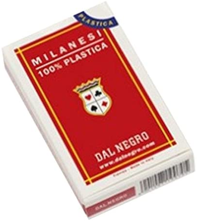 DAL NEGRO 015009 CARTE DA GIOCO MILANESI N^41 PLASTICA