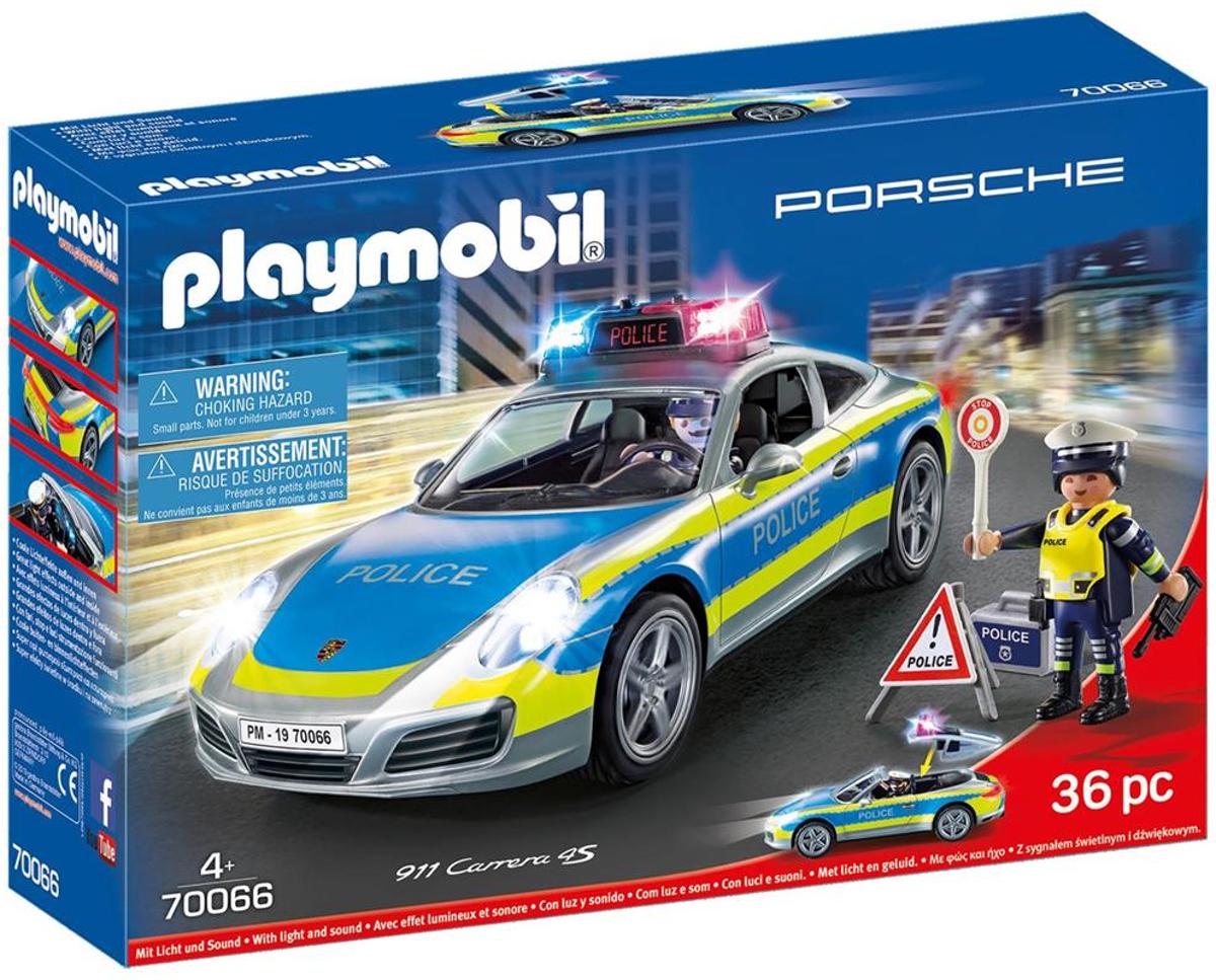 PLAYMOBIL 70066 PORSCHE 911 CARRERA 4S POLICE