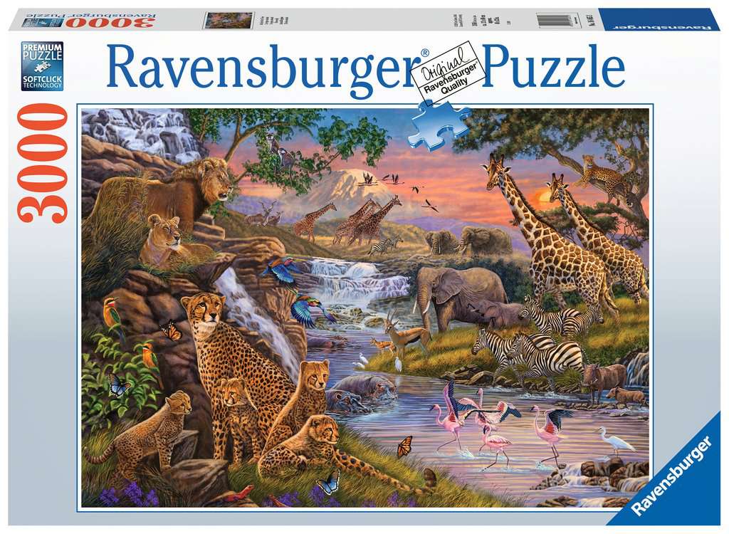 RAVENSBURGER 16465 PUZZLE DA 3000 PZ. IL REGNO ANIMALE