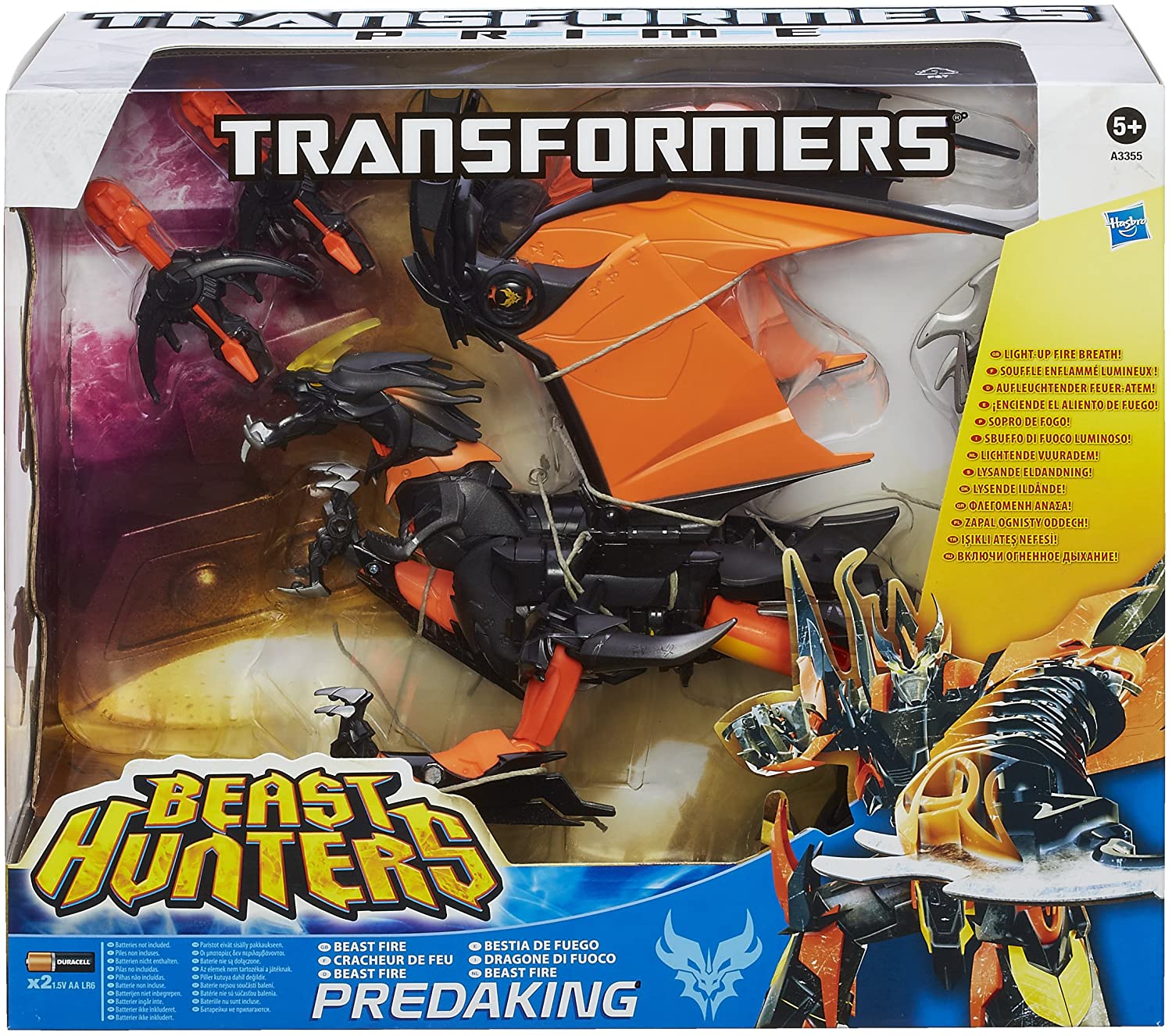 HASBRO A3355E24 TRANSFORMERS DRAGONE DI FUOCO