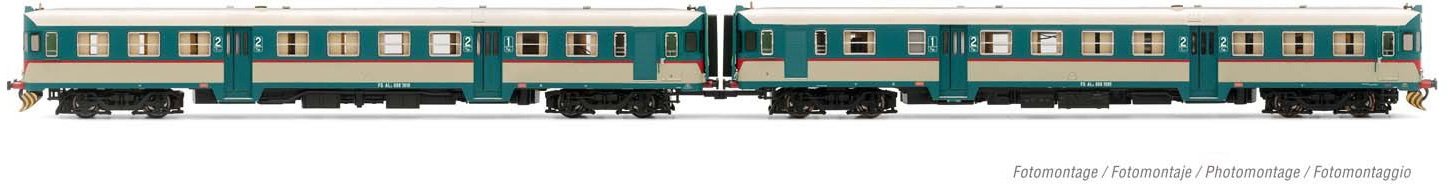 LIMA HL2653 SET 2 AUTOMOTRICI DIESEL ALN 668 1900