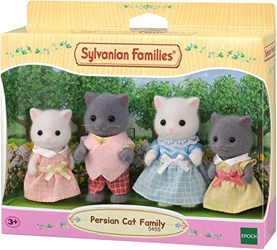 SYLVANIAN FAMILIES 5455 FAMIGLIA GATTO PERSIANO