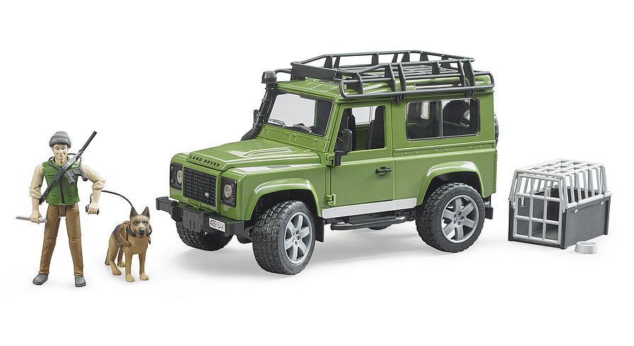 BRUDER 02587 LAND ROVER DEFENDER STATION WAGON