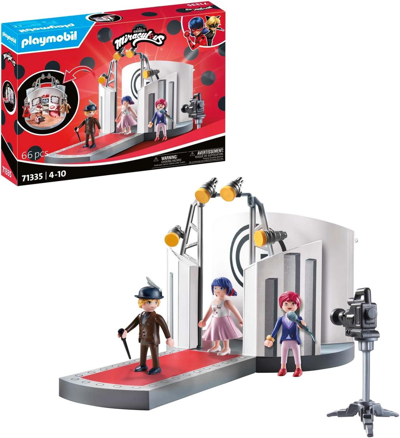 PLAYMOBIL 71335 MIRACOLOUS SFILATA DI ADRIEN A PARIGI