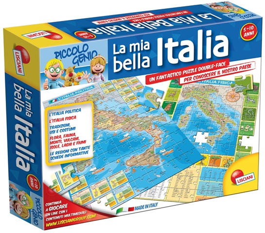 LISCIANI 43873 PICCOLO GENIO EDUPUZZLE ITALIA