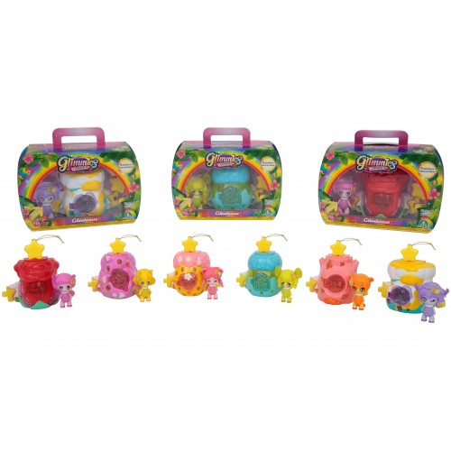 GIOCHI PREZIOSI GLN04000 GLIMMIES RAINBOW FIRENDS GLIMHOUSE