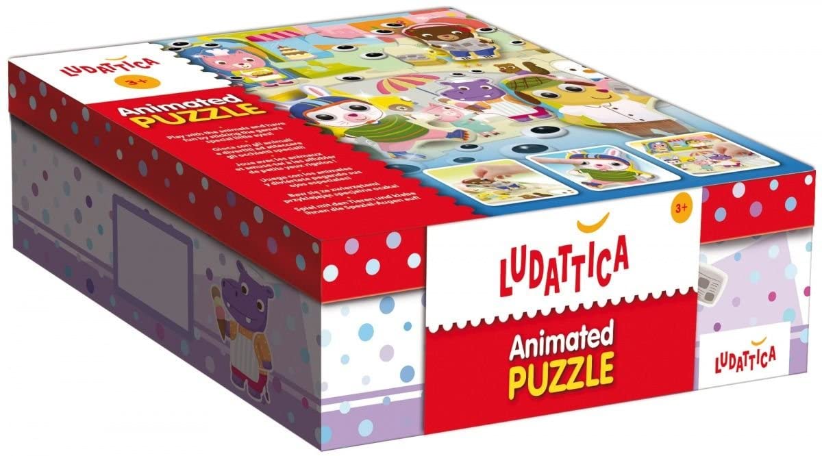 LISCIANI 52486 LUDATTICA ANIMATED PUZZLE PUPPY'S