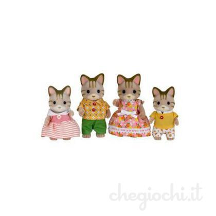 SYLVANIAN FAMILIES 5180 FAMIGLIA GATTI STRIATI