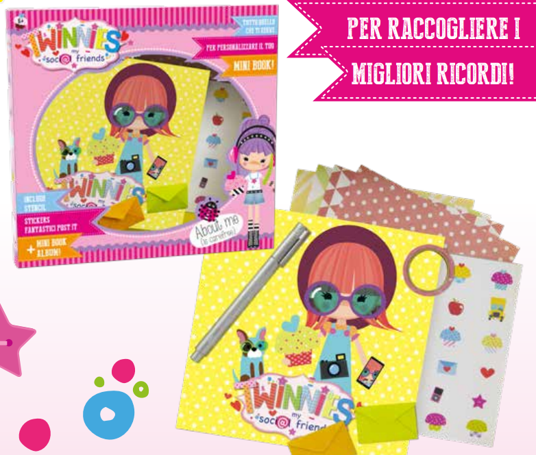 GIOCHI PREZIOSI TNN03000 TWINNIES MINI BOOK KIT