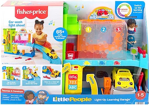 FISHER PRICE HRB84 LITTLE PEOPLE AUTOLAVAGGIO