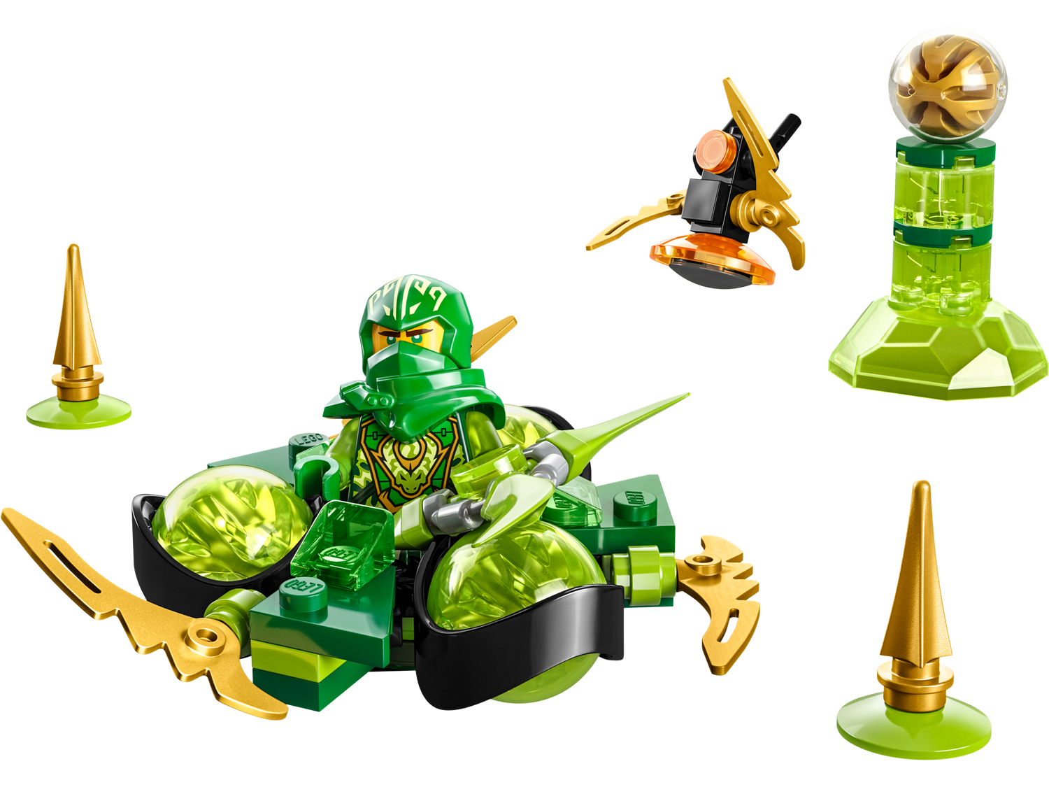 LEGO 71779 SPIN POWER DRAGON DI LLOYD NINJAGO