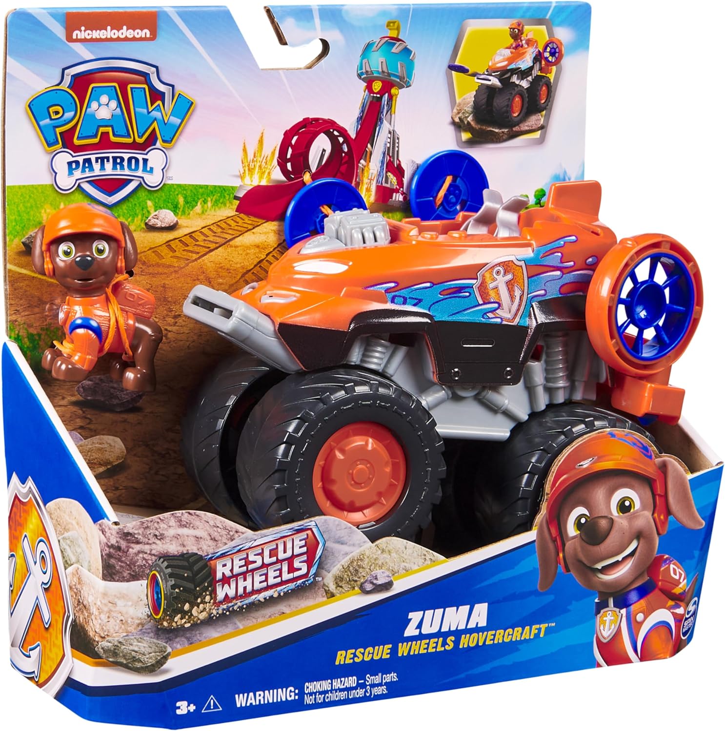 SPINMASTER 6069332 PAW PATROL VEICOLO RESCUE ZUMA