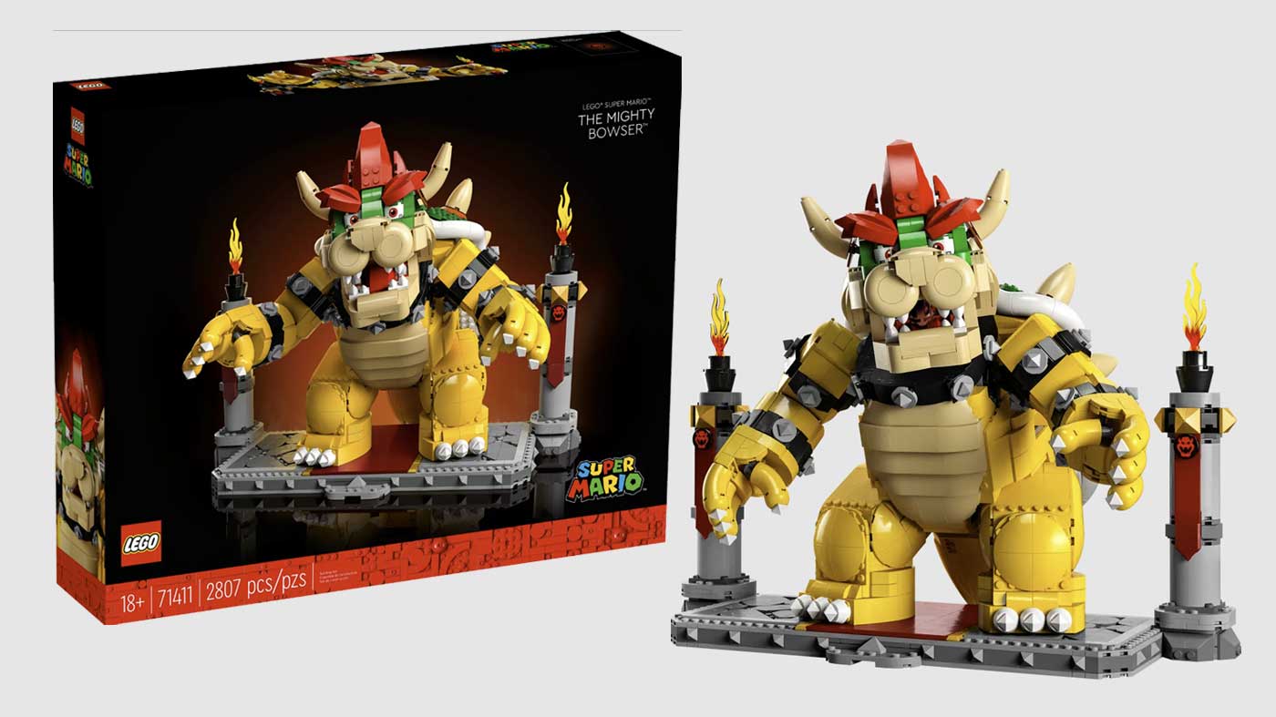 LEGO 71411 IL POTENTE BOWSER SUPER MARIO