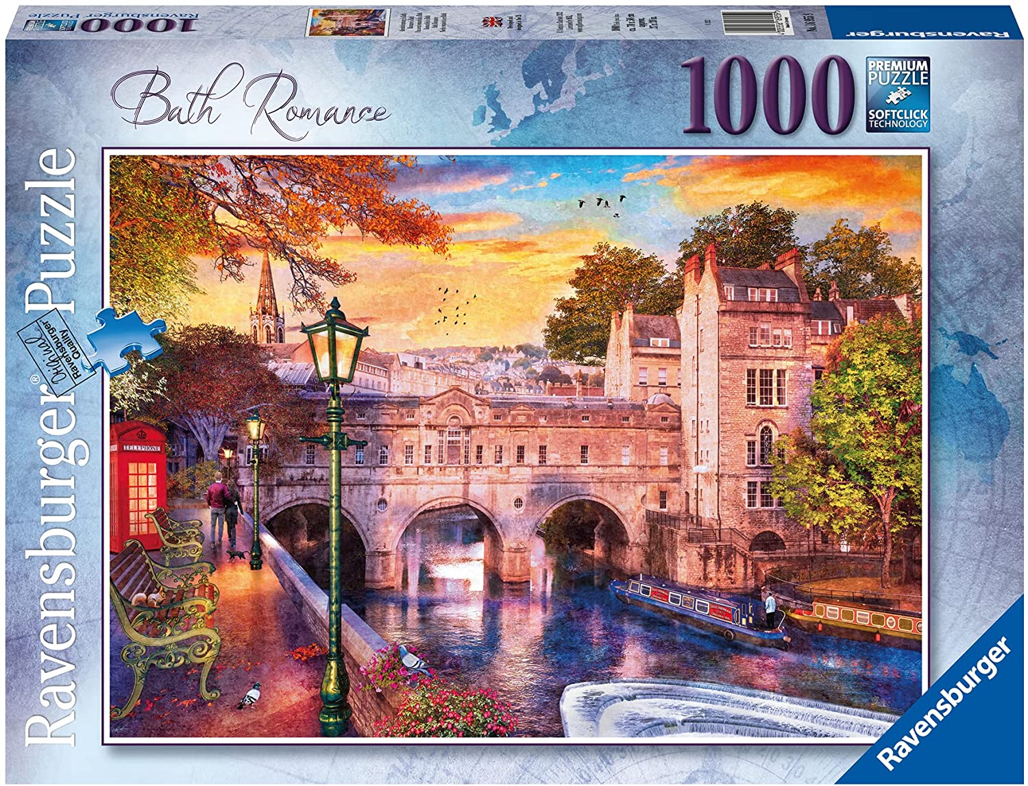 RAVENSBURGER 16955 PUZZLE DA 1000 PZ. UNA SERA ROMANTICA A BATH