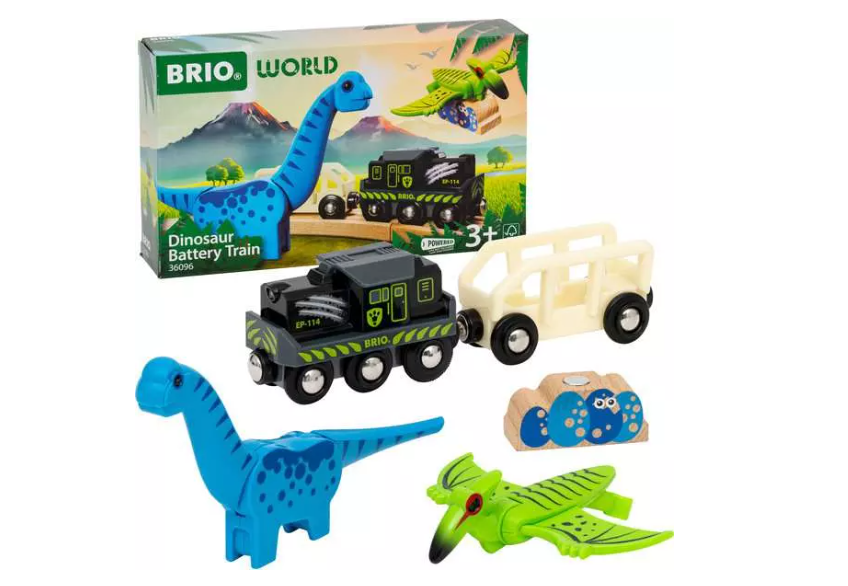 BRIO 36096 TRENICO CON DINOSAURI A BATTERIA