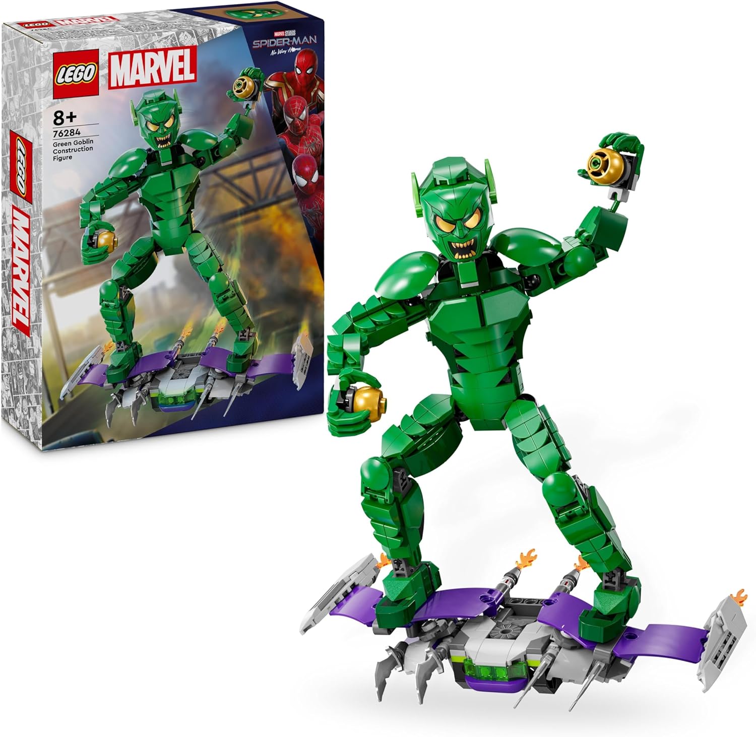 LEGO 76284 PERSONAGGIO COSTRUIBILE DI GOBLIN MARVEL