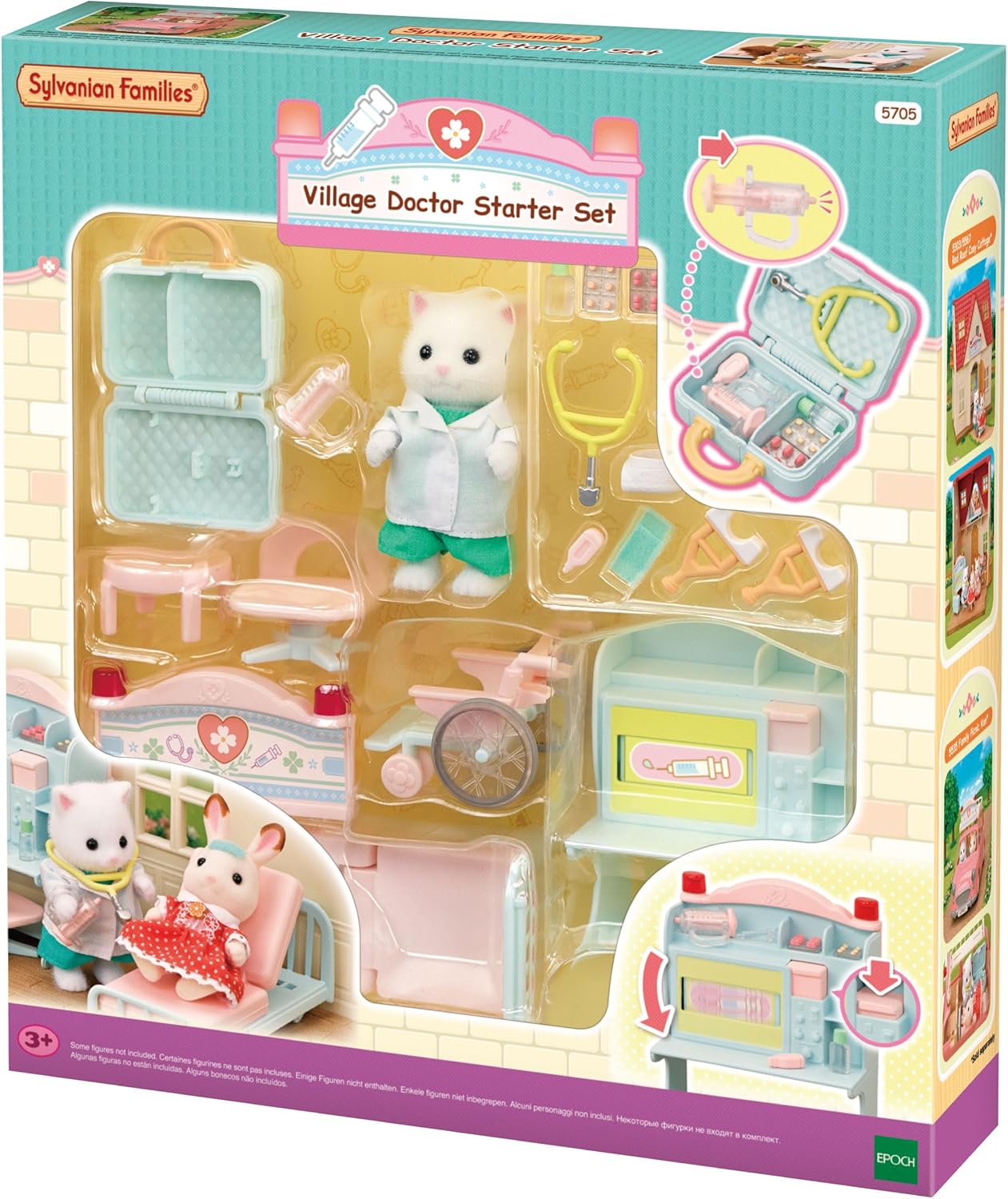 SYLVANIAN FAMILEIS 5705 SET DOTTORE DEL VILLAGGIO