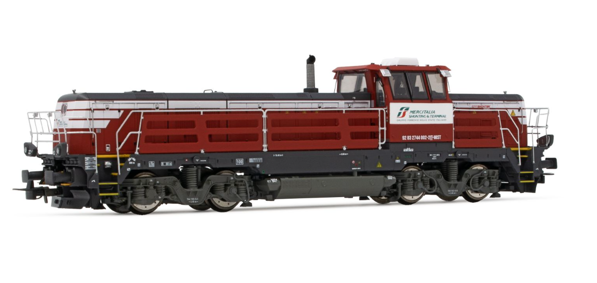 HIRNBY HR2897 LOCOMOTIVA DIESEL MERCITALIA SHUNTING & TERMINAL