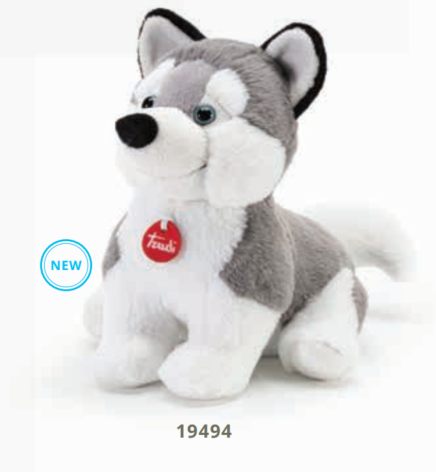 TRUDI 19494 PELUCHE PUPPY HUSKY