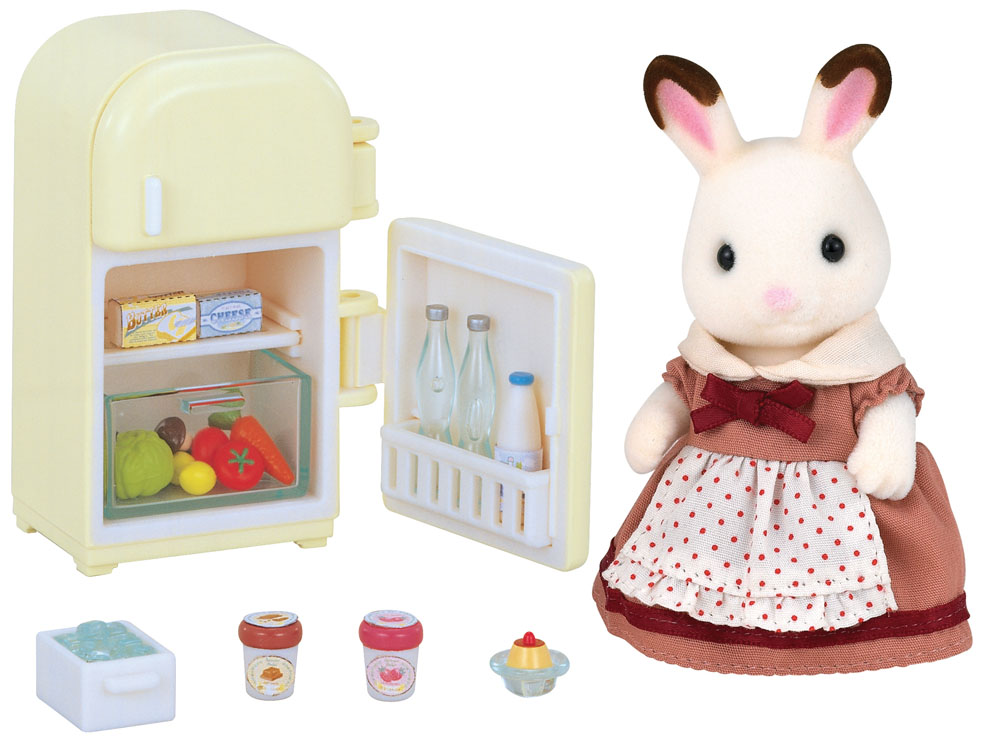 SYLVANIAN FAMILIES 5014 MAMMA CONIGLIO CON FRIGO