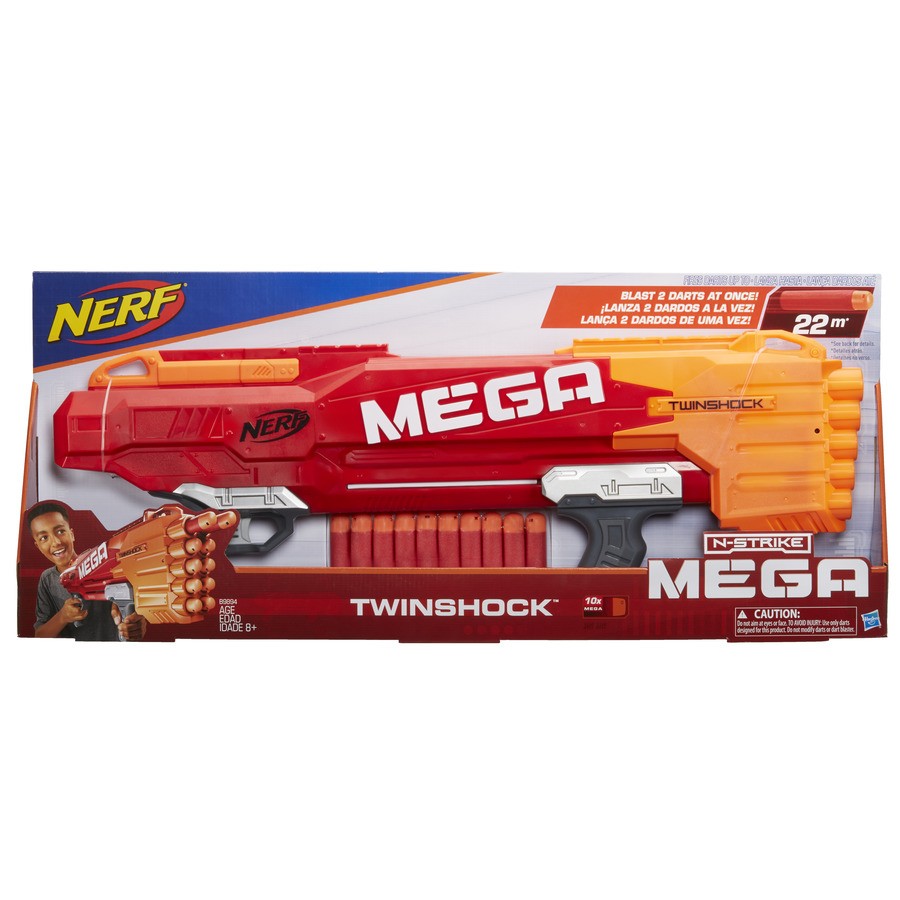 HASBRO B9894EU4 NERF MEGA TWINSHOCK