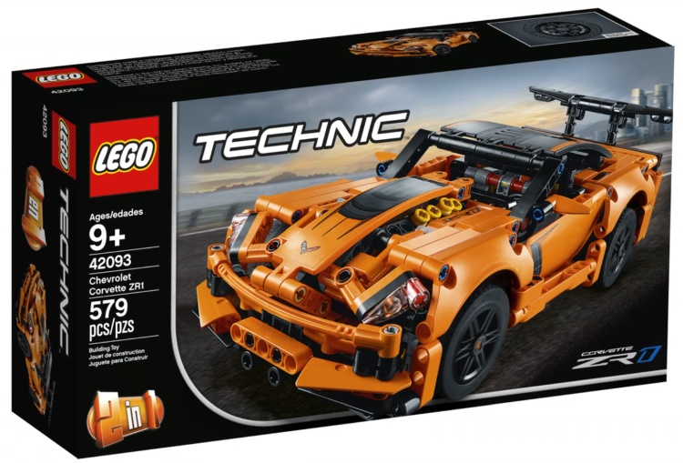 LEGO 42093 CHEVROLET CORVETTE ZR1 TECHNIC