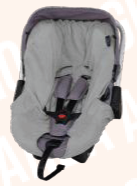 RB BC000.002.08 COPRISEGGIOLINO 0-13kg UNIVERSALE GRIGIO CHIARO