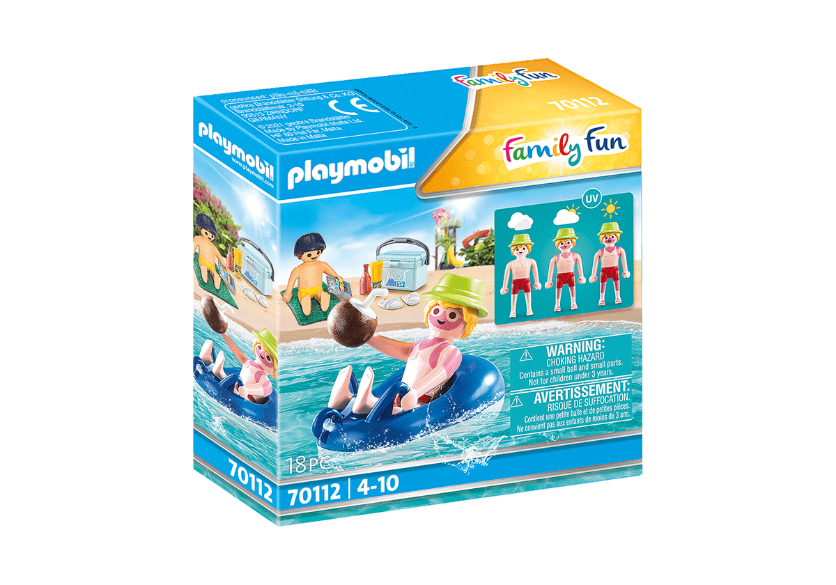 PLAYMOBIL 70112 BAGNANTE CON CANOTTO