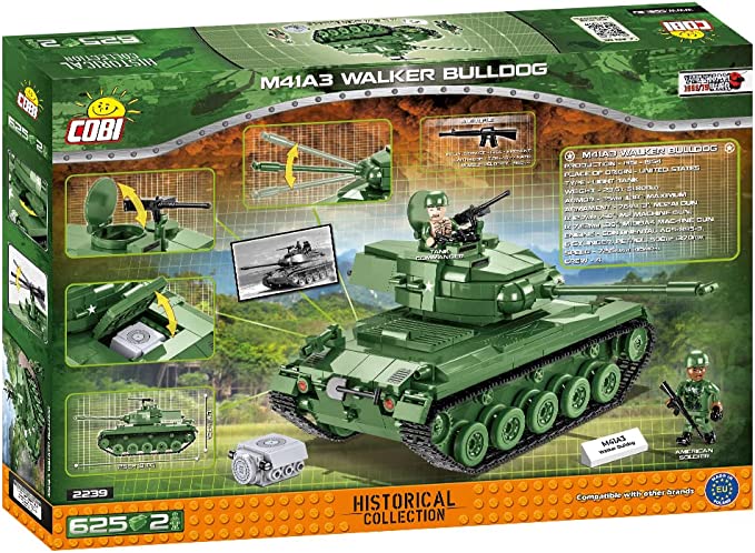 COBI 095651 KIT DI MONTAGGIO CARRO ARMATO VIETNAM WAR