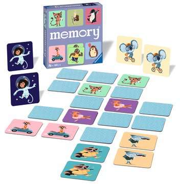 RAVENSBURGER 20614 MEMORY ANIMALI FELICI