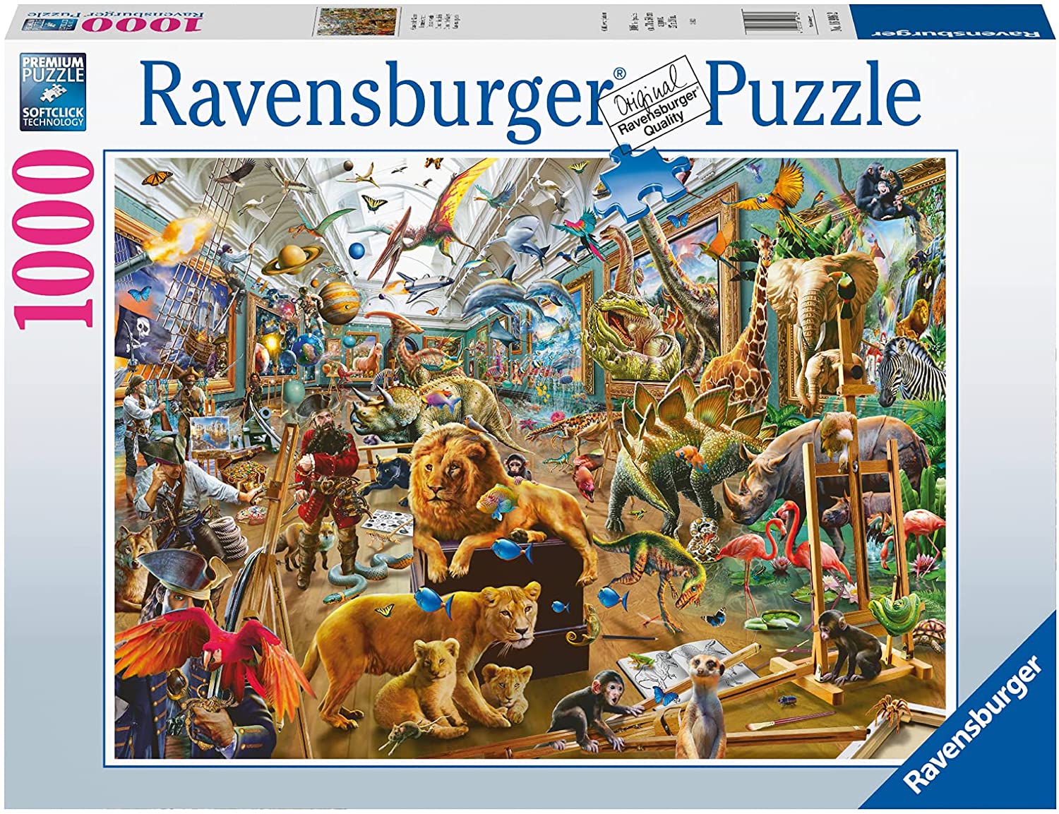 RAVENSBURGR 16996 PUZZLE DA 1000 PZ. IL MUSEO VIVENTE