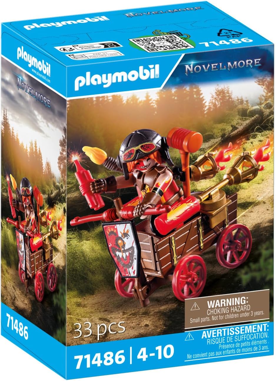 PLAYMOBIL 71486 KAHBOOM CON CARRO DA COMBATTIMENTO